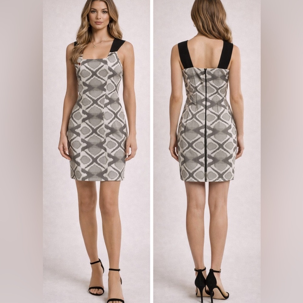 Roland Mouret Printed Mini Dress size M